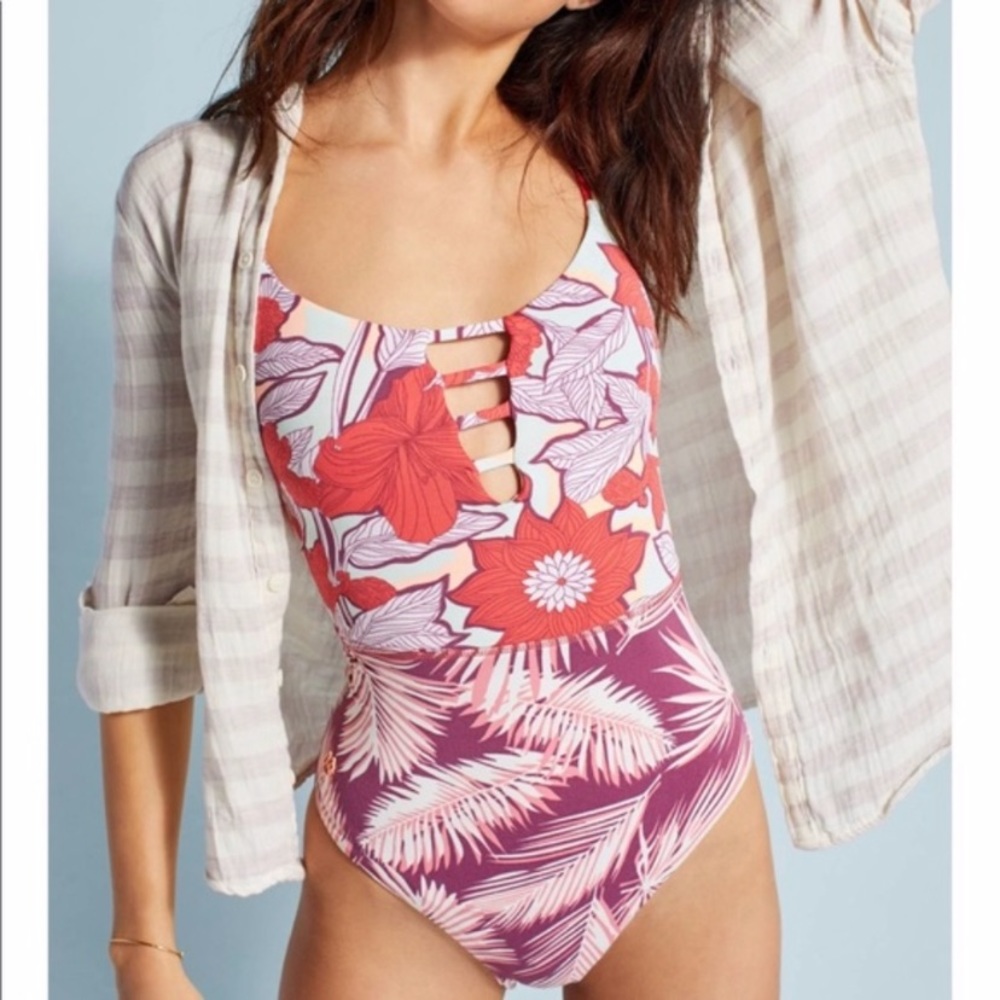 NWT Maaji reversible one piece swimsuit